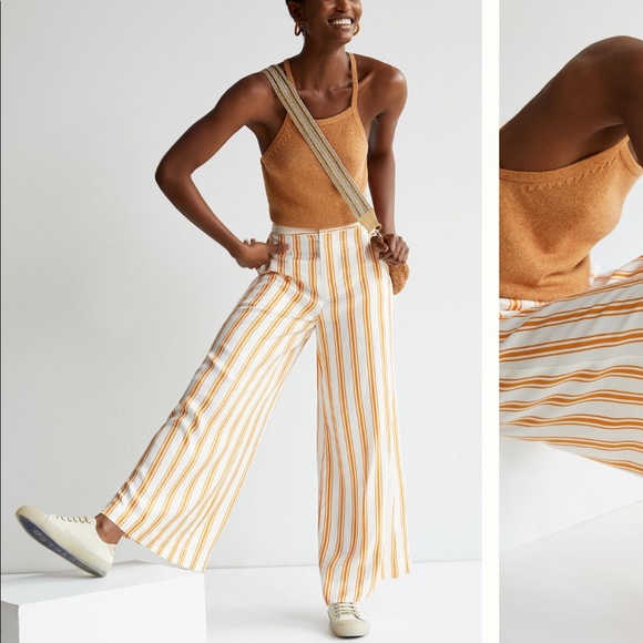 Anthropologie Maeve Sunshine Wide-Leg Pants - Picture 4 of 12